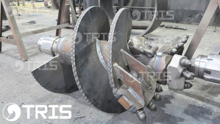 ROSCAS DE BARRENAR REFORZADOS. HELICES rock auger hard russia bauer casagrande mait liebherr augers kelly box  foundation drilling augers bauer rock auger hard russia bauer casagrande mait liebherr augers kelly box 
