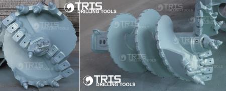 ROSCAS DE BARRENAR REFORZADOS. HELICES rock auger hard russia bauer casagrande mait liebherr augers kelly box  rock_clay_drilling_auger_drilling tools tris foundation drilling augers bauer rock auger hard russia bauer casagrande mait liebherr augers kelly box 